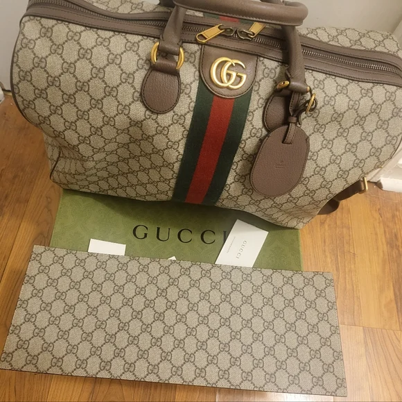 Authentic Gucci Ophidia Medium Duffle Bag - Picture 3 of 16